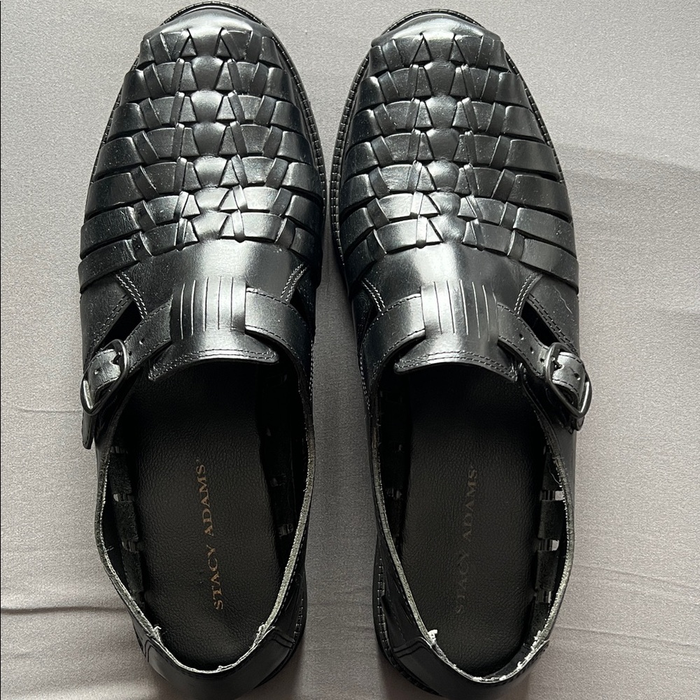 Stacy Adams Black Men's Sandals